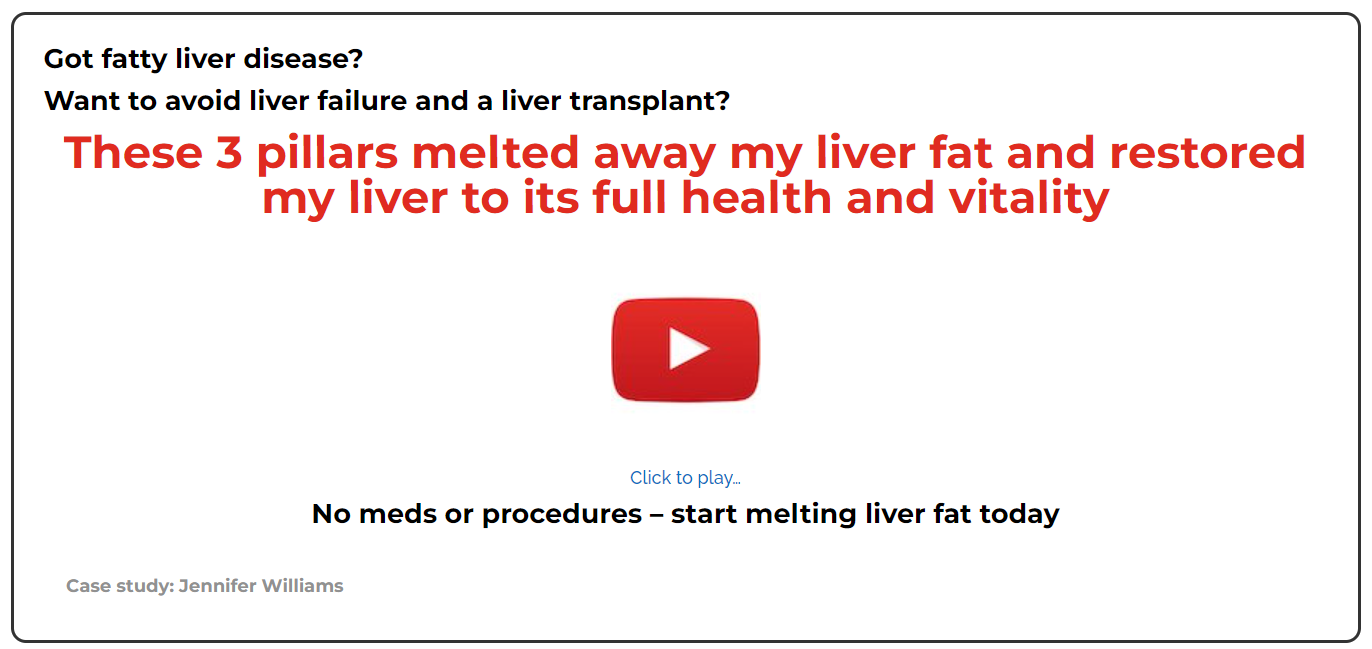 The Non-Alcoholic Fatty Liver Disease Solution